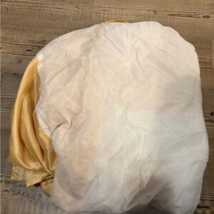 Gold and White Home Bedding Sheet- Elegant Soft Bed Linen